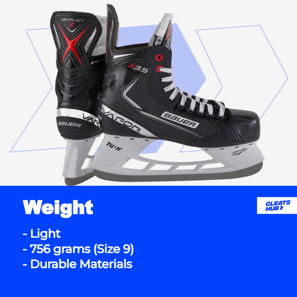 Bauer Vapor X3.5 Ice Hockey Skates Weight
