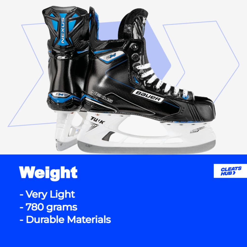 Bauer Nexus 2N Ice Hockey Skates Weight