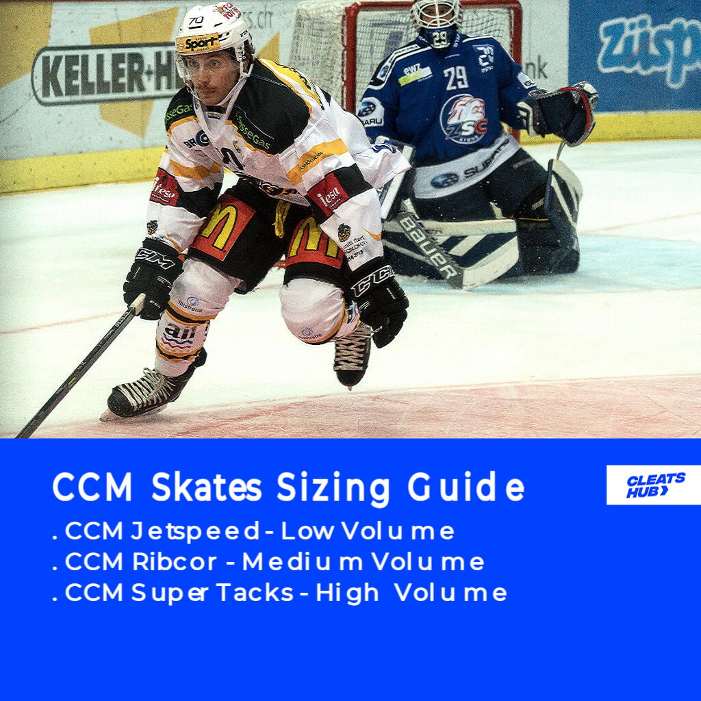 CCM Skates Sizing Guide