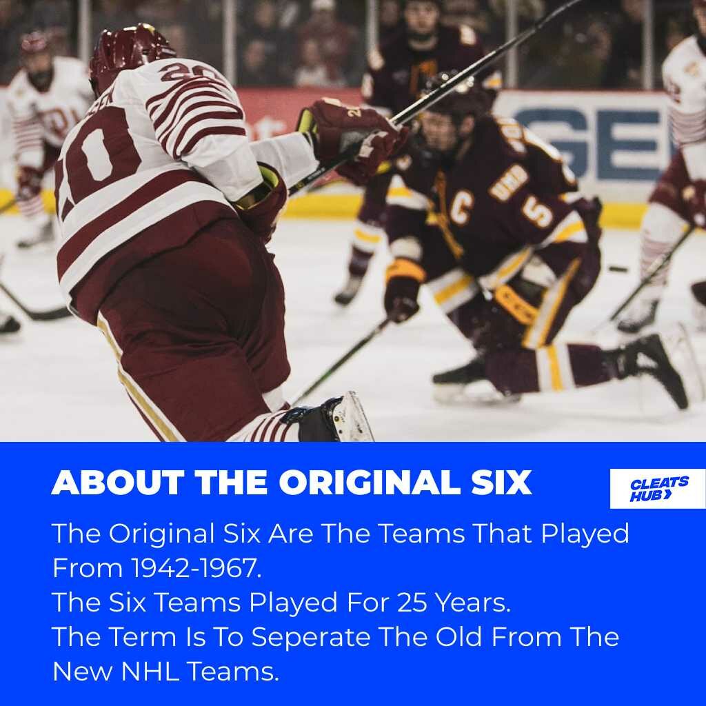 Who Are The Original Six? NHL History Explained