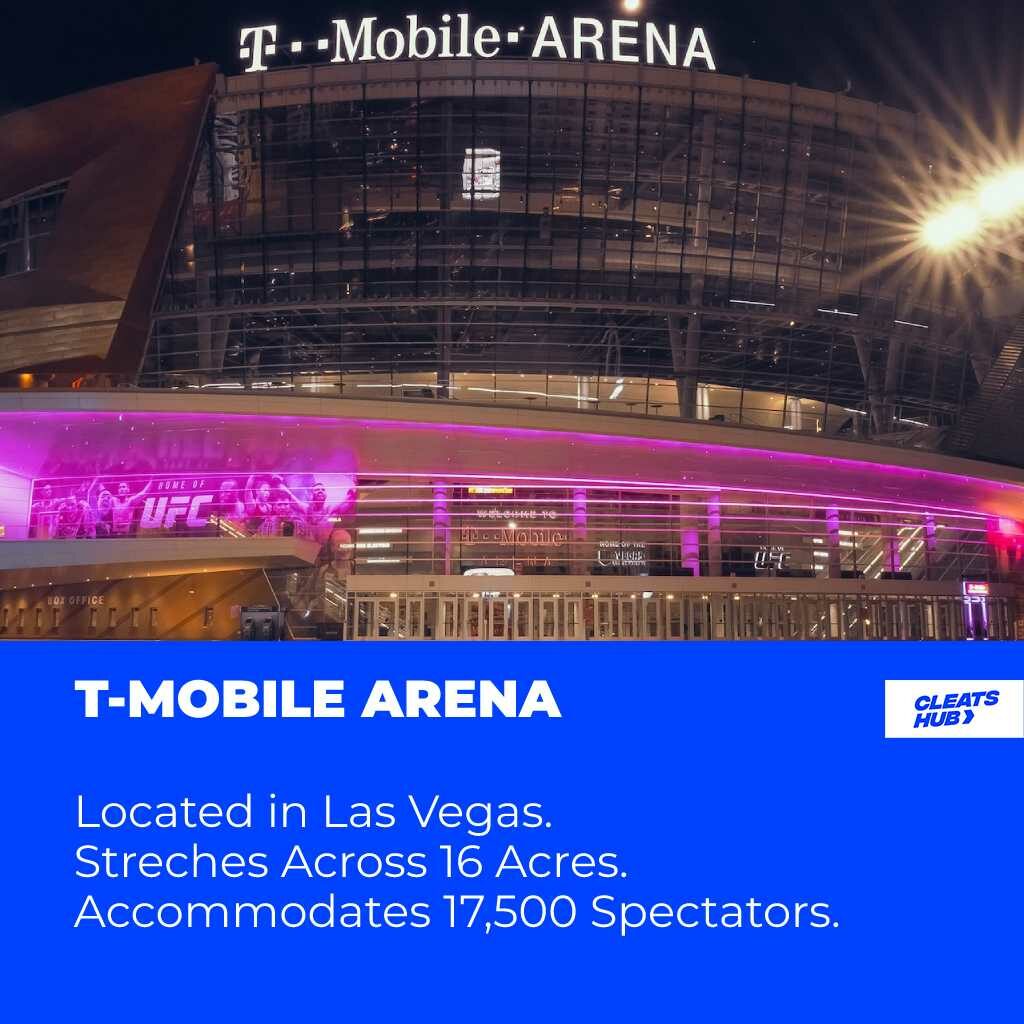 T-mobile arena is located in Las Vegas