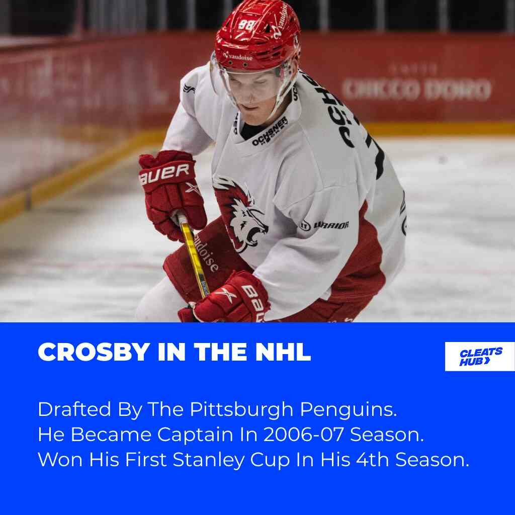 Crosby in  the NHL
