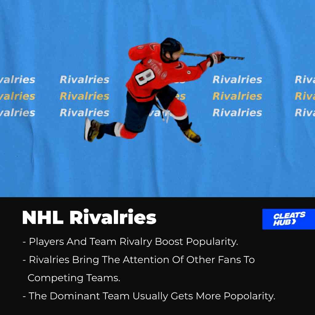 Epic Rivalries In The NHL
