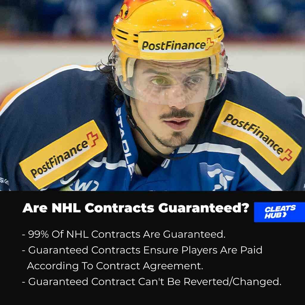 Are NHL Contracts Guaranteed