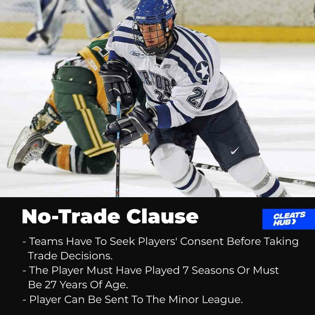 About No Trade Clause In The NHL