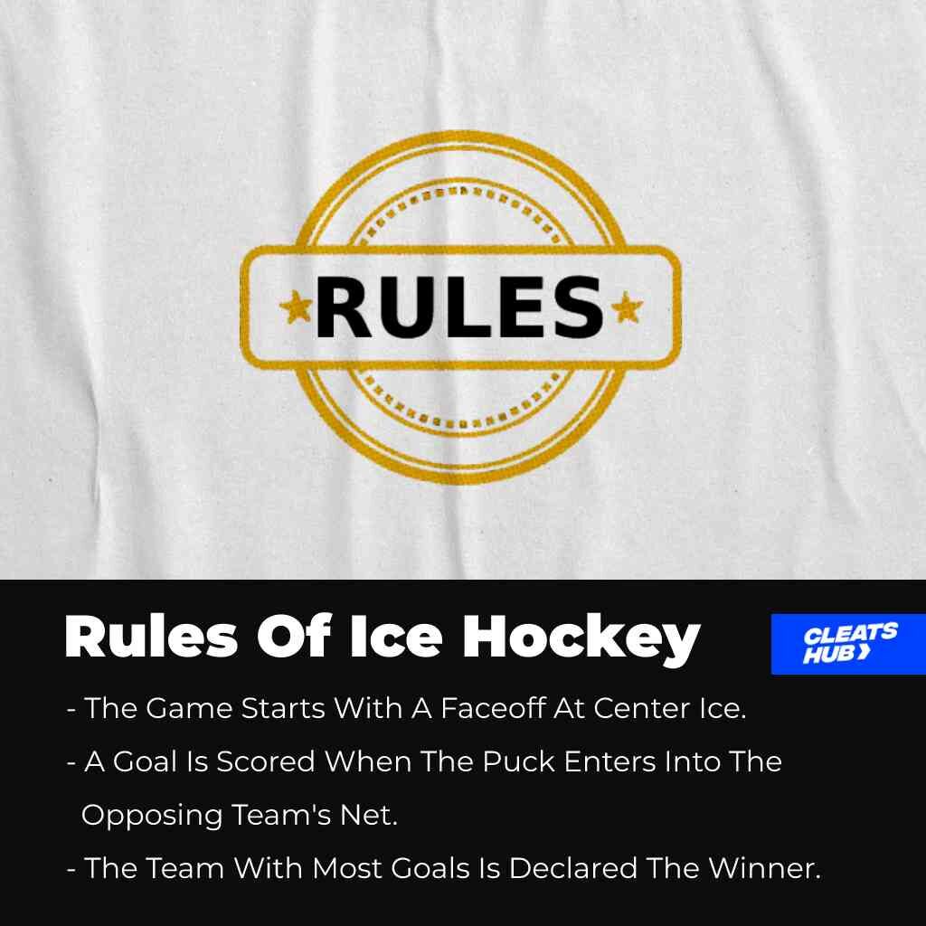 Basic Rules Of Ice Hockey