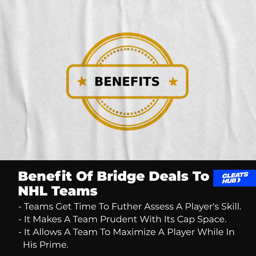 Benefits of bridge deal to NHL teams