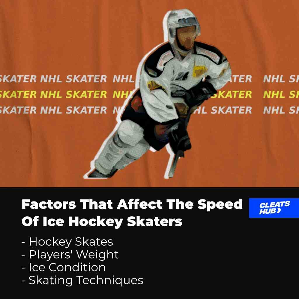 Factors That Affect The Speed Of Ice Hockey Skaters