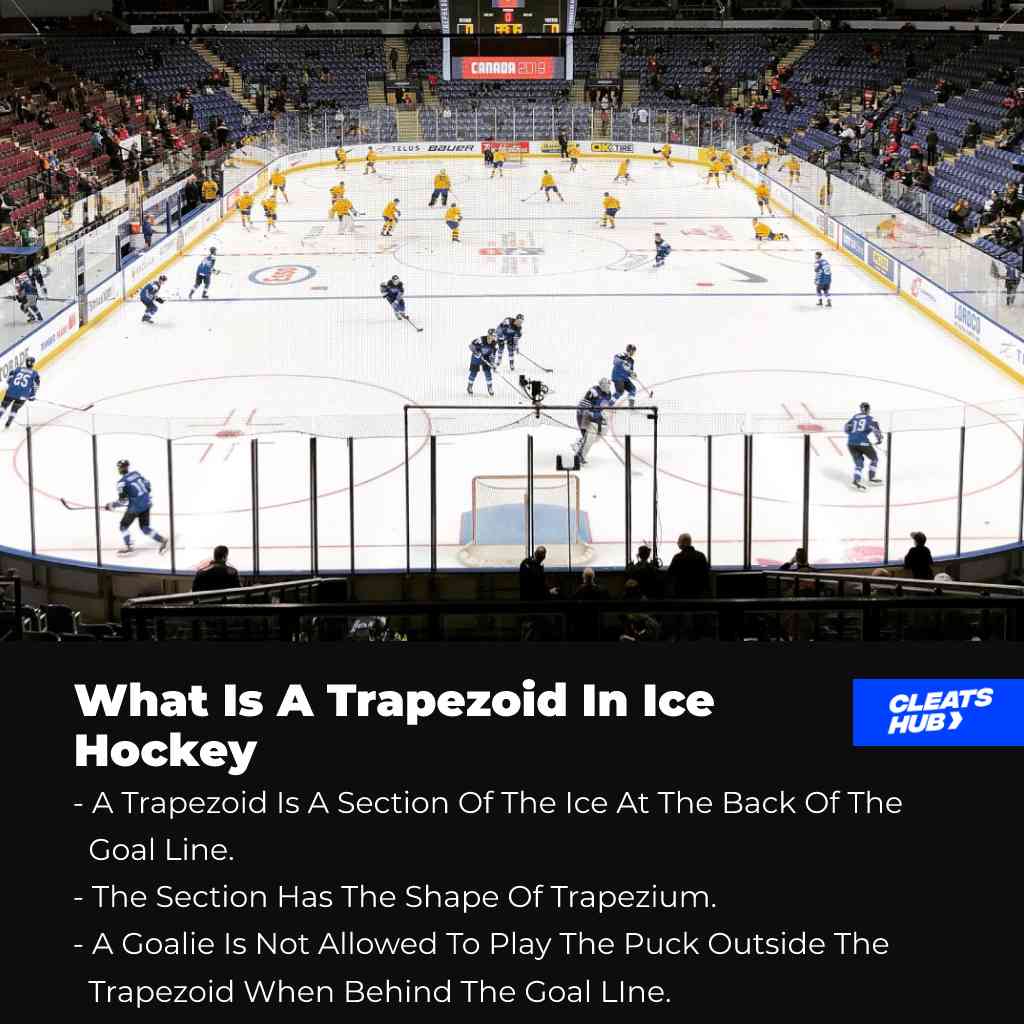 What Is A Trapezoid In Ice Hockey