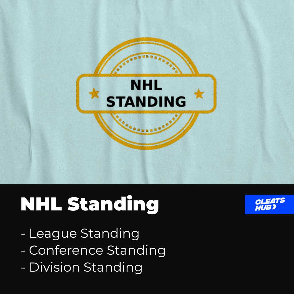 NHL Standing