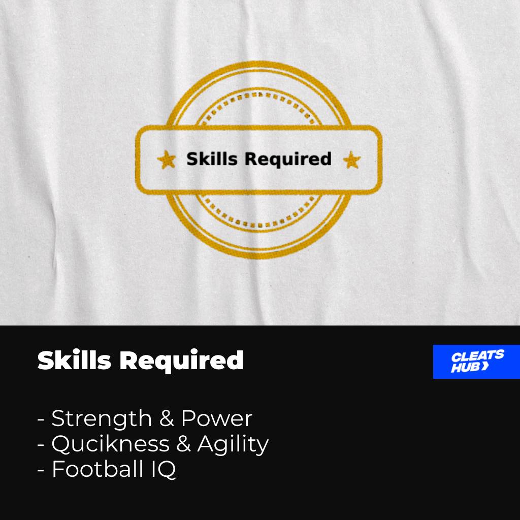 Skills Required by a Defensive End