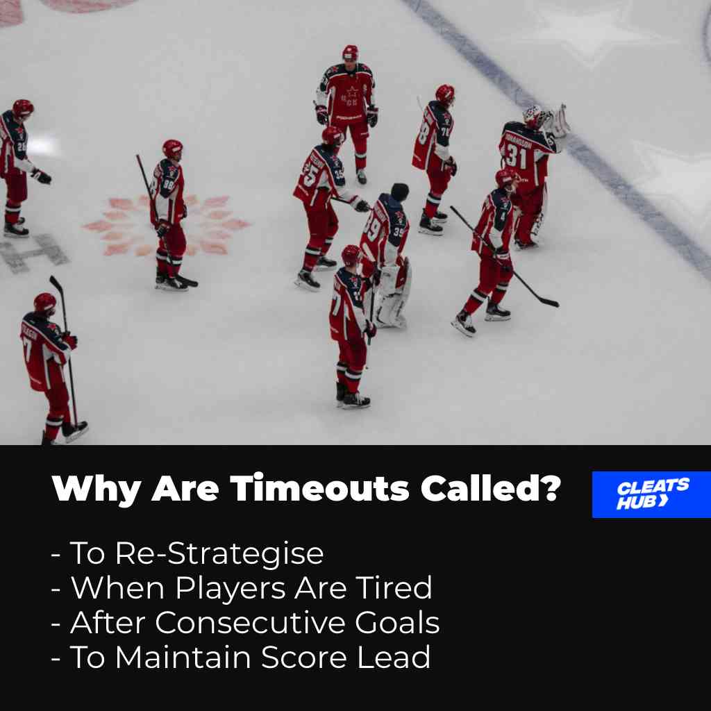Reasons Why Timeouts Are Called In Ice Hockey