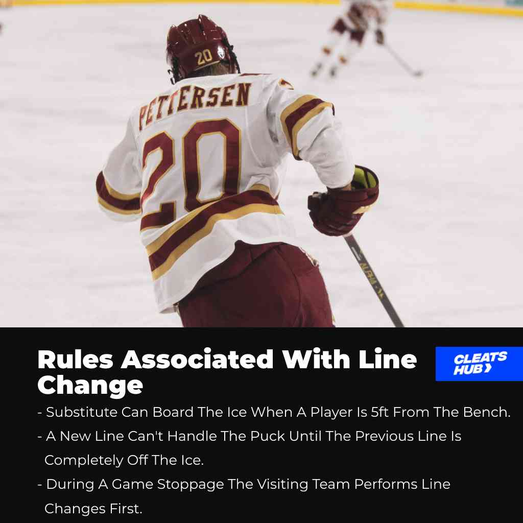 Rules associated with line change