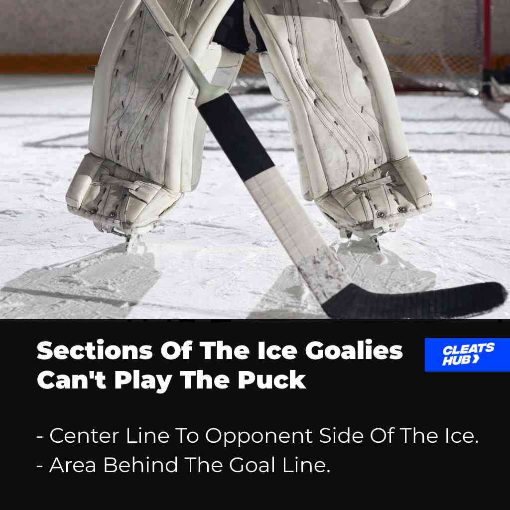 Sections Of The Ice The Goalie Cannot Play The Puck