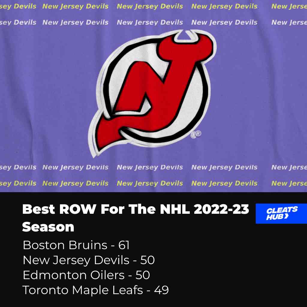 Best ROW For The NHL 2022-23 Season