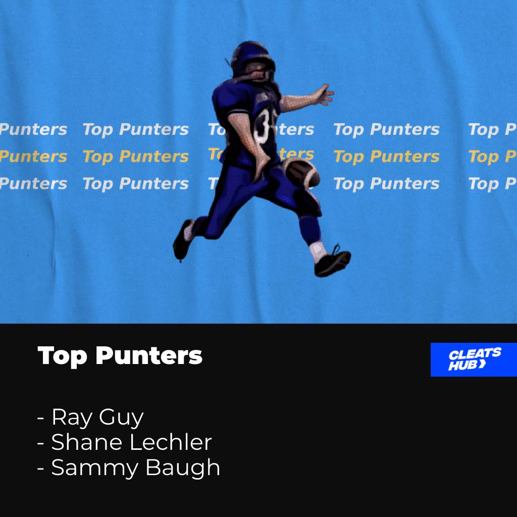 Top Punters in NFL History