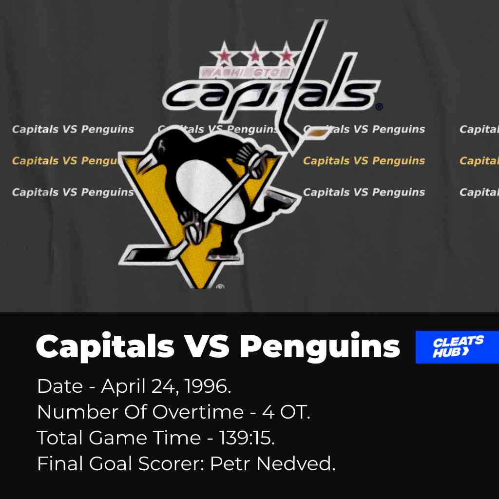 Washington Capitals VS Pittsburgh Penguins
