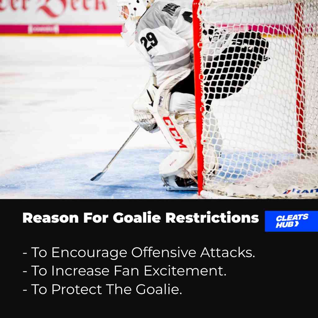 Reason For Goalie Restriction On The Ice 