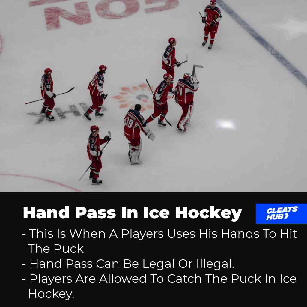 Hand Pass In Ice Hockey