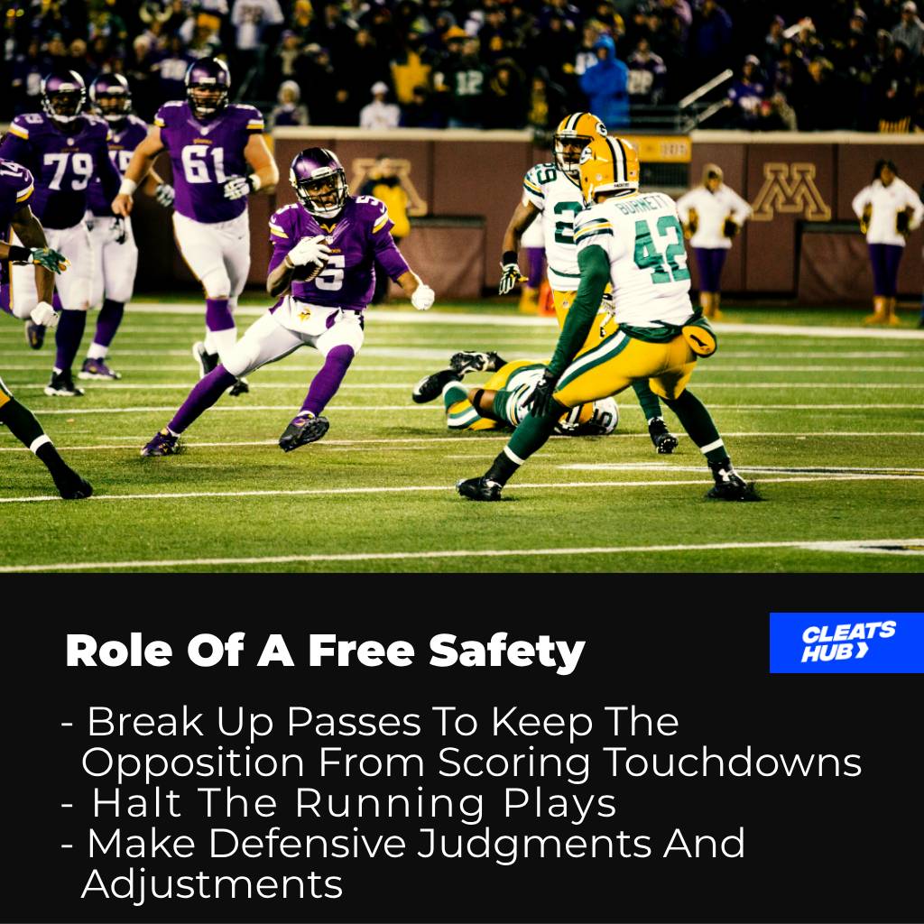 Role of a Free Safety