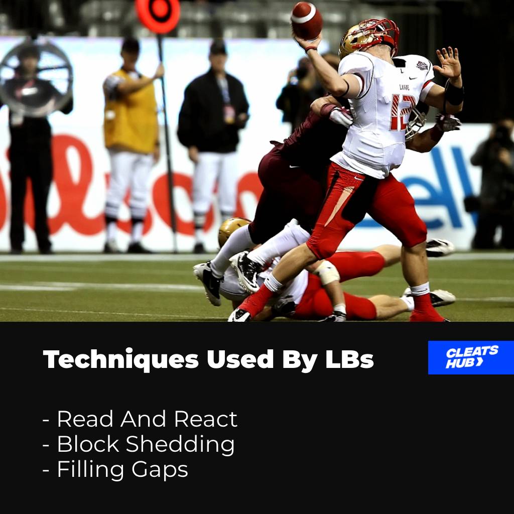 Techniques used by Linebackers