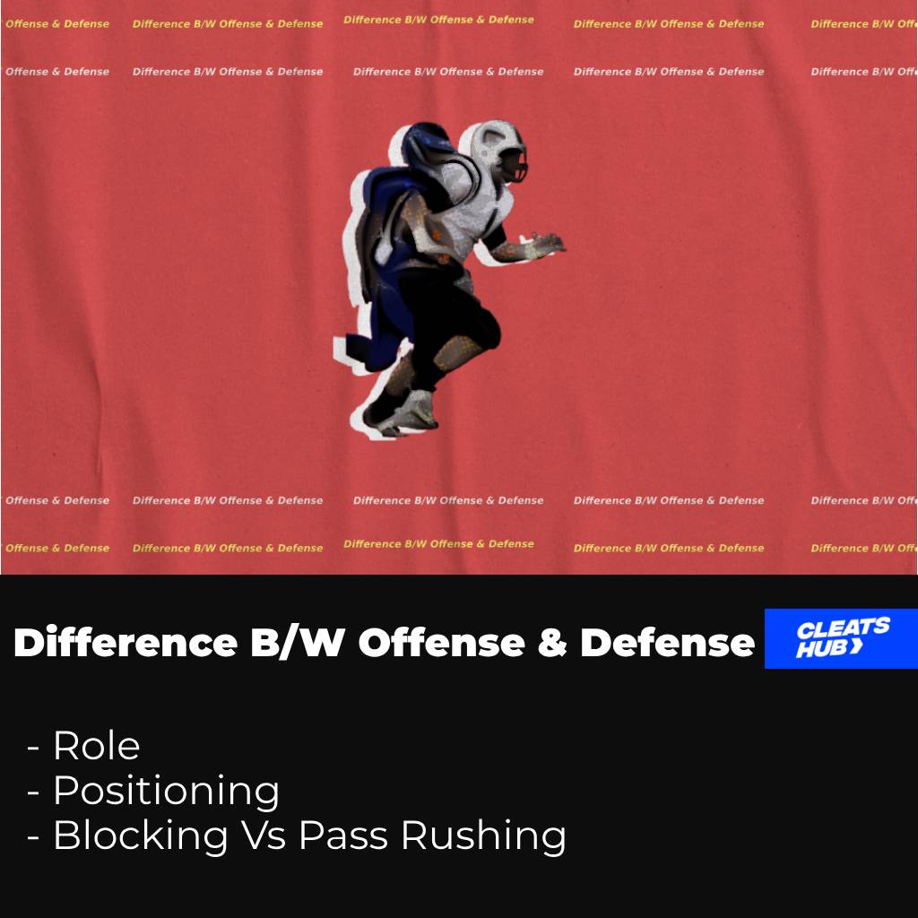 Difference between offensive line and defensive line