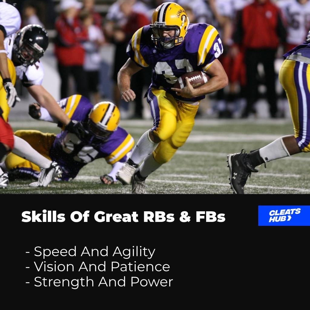 Skills of Running Backs and Full Backs