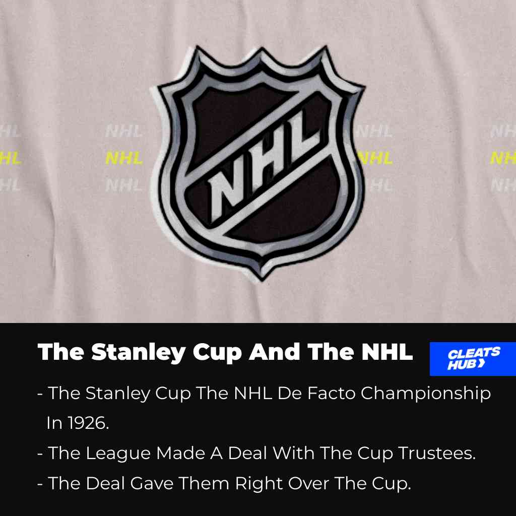 The Stanley Cup and the NHL